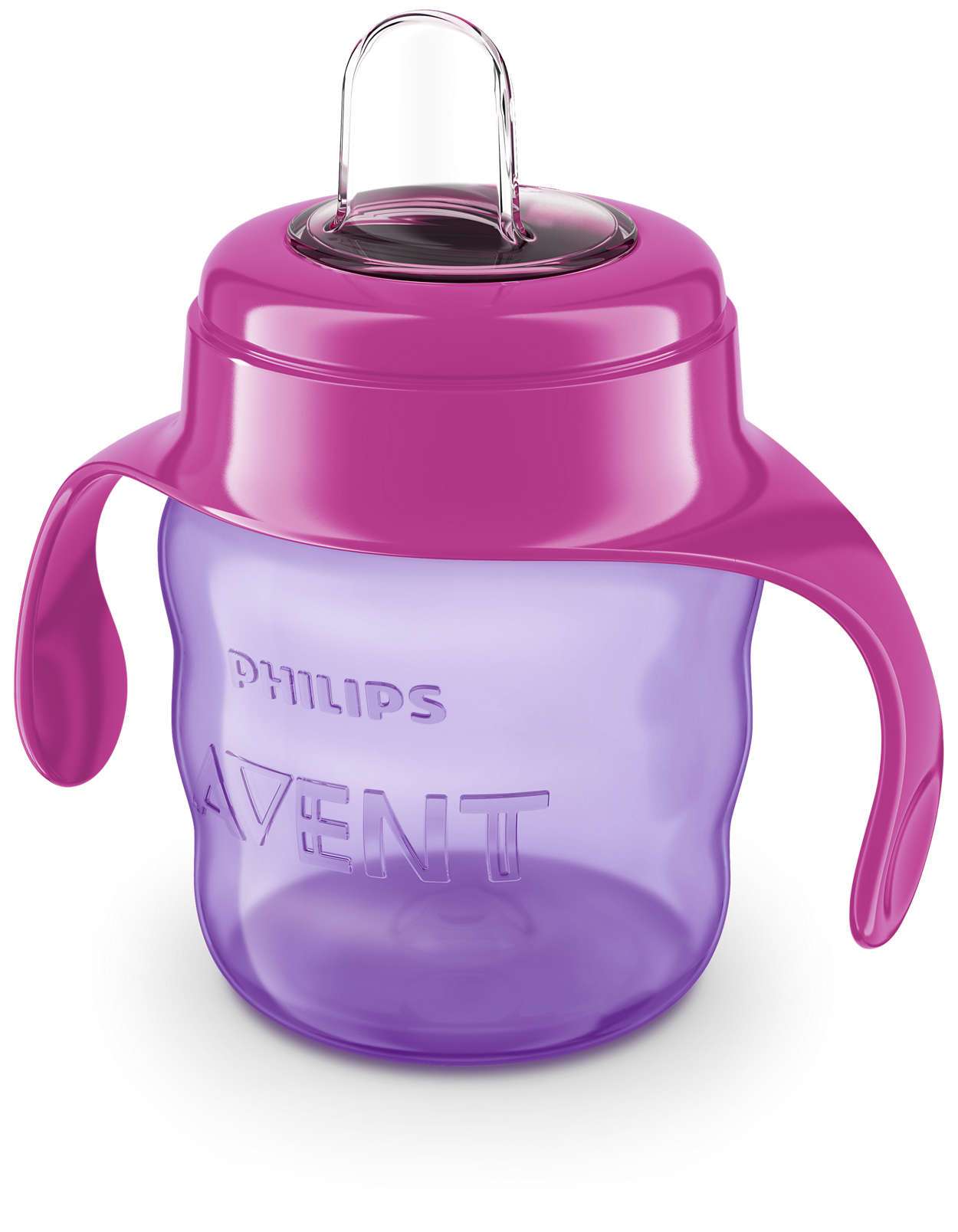 Avent Spout Cup 6M+ 200Ml Purple