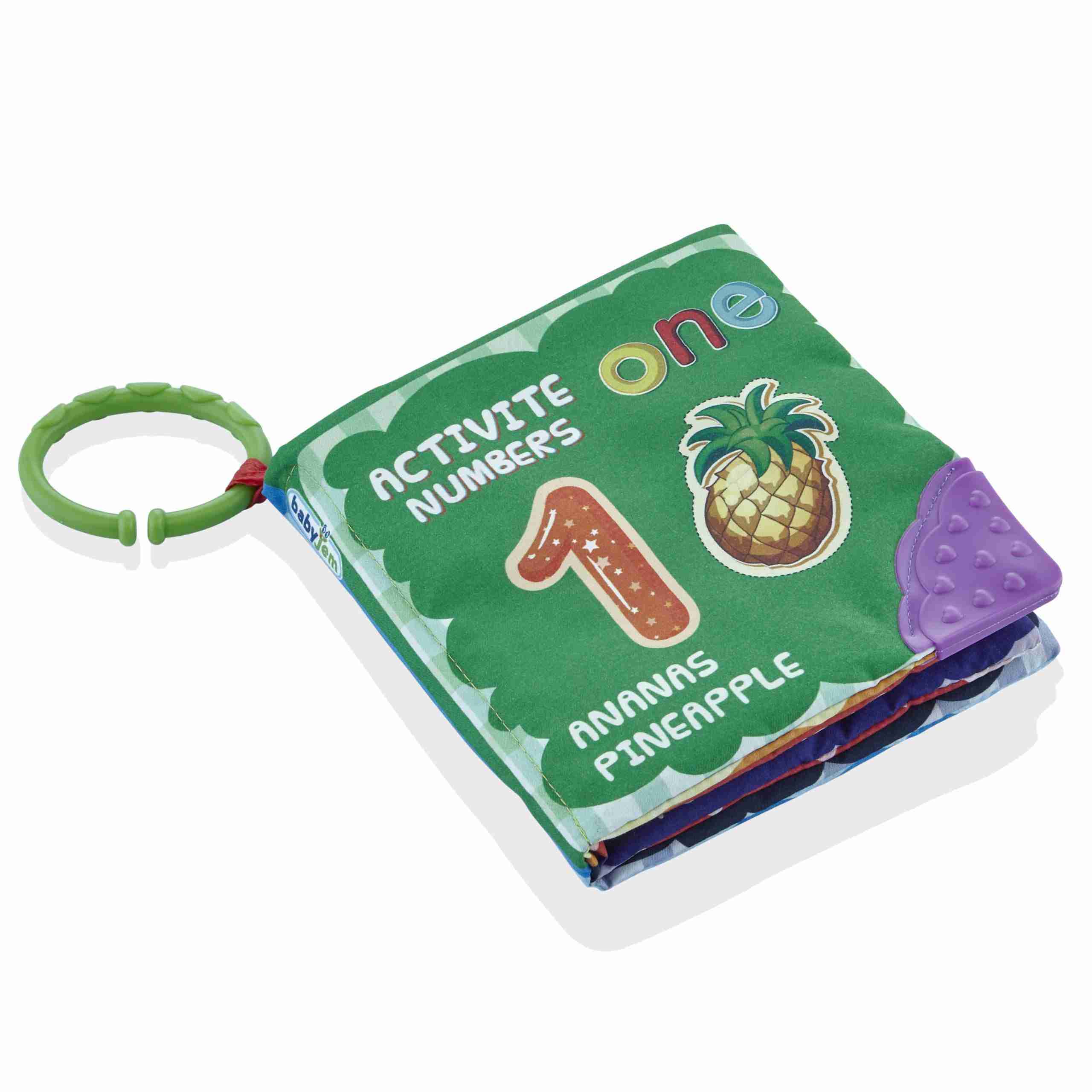 BabyJem Baby’s First Soft Book -Fruit