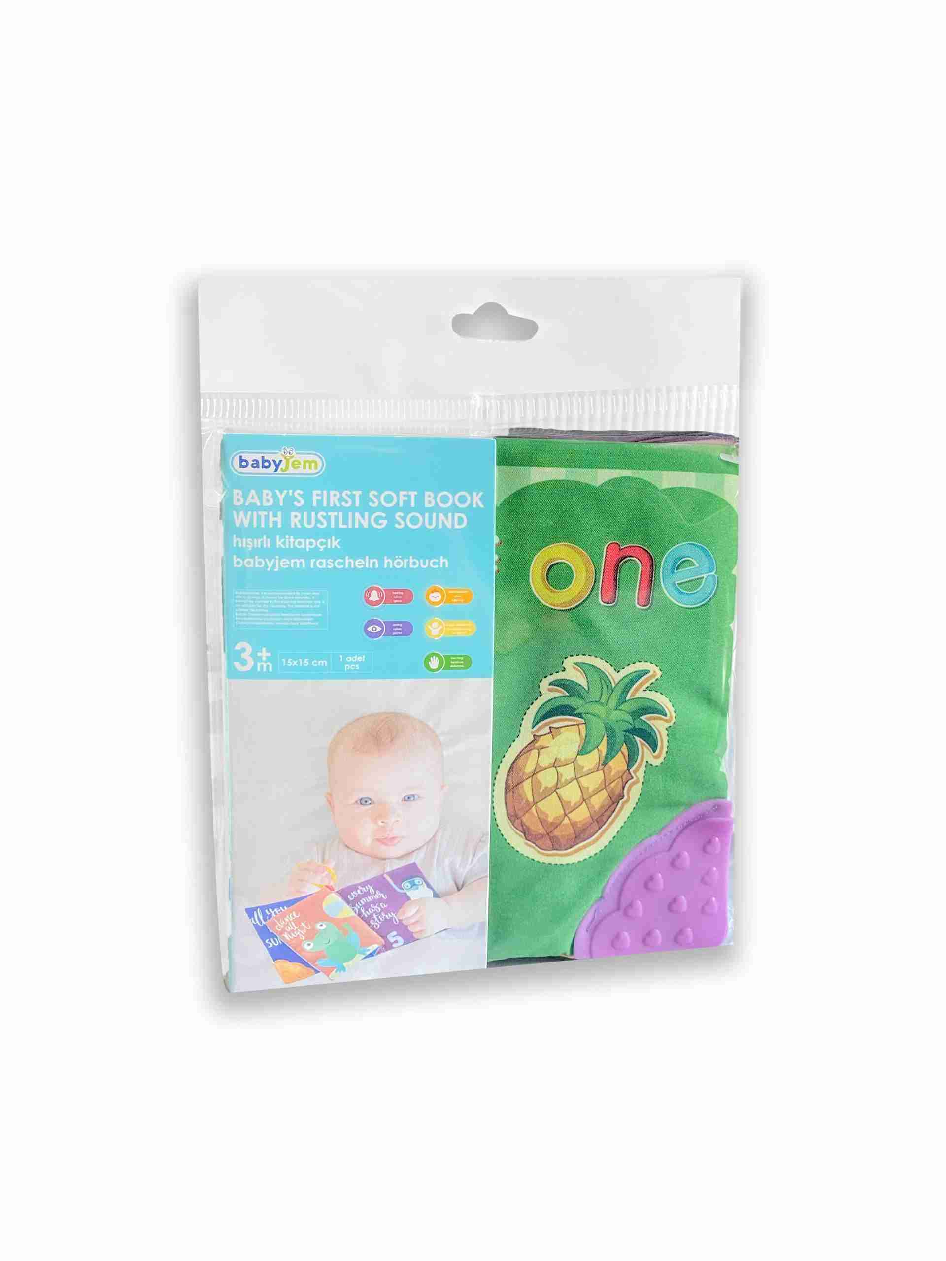 BabyJem Baby’s First Soft Book -Fruit