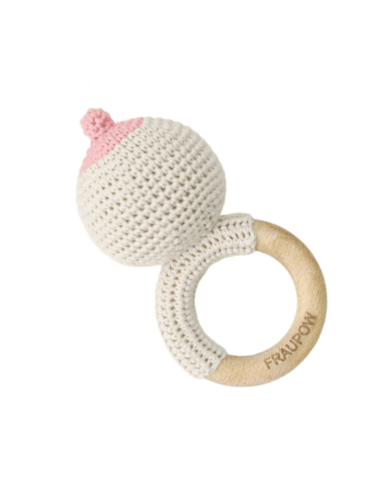 FrauPow Crochet Rattle