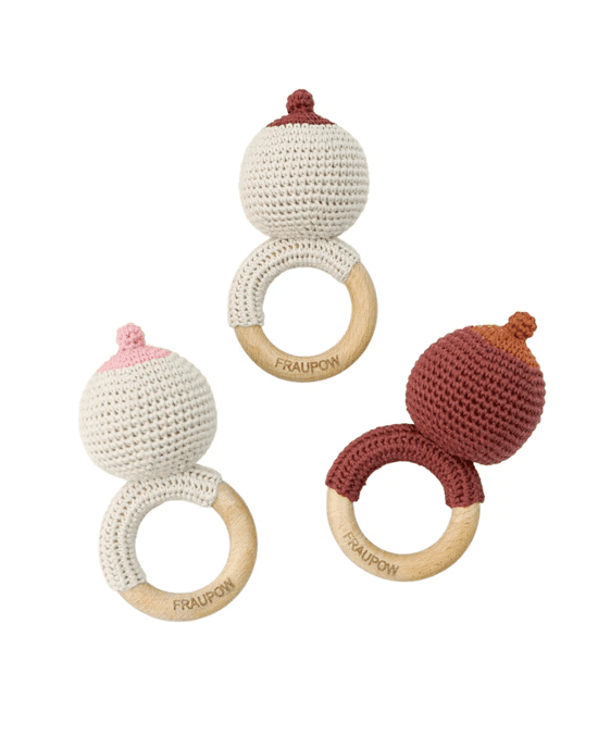 FrauPow Crochet Rattle