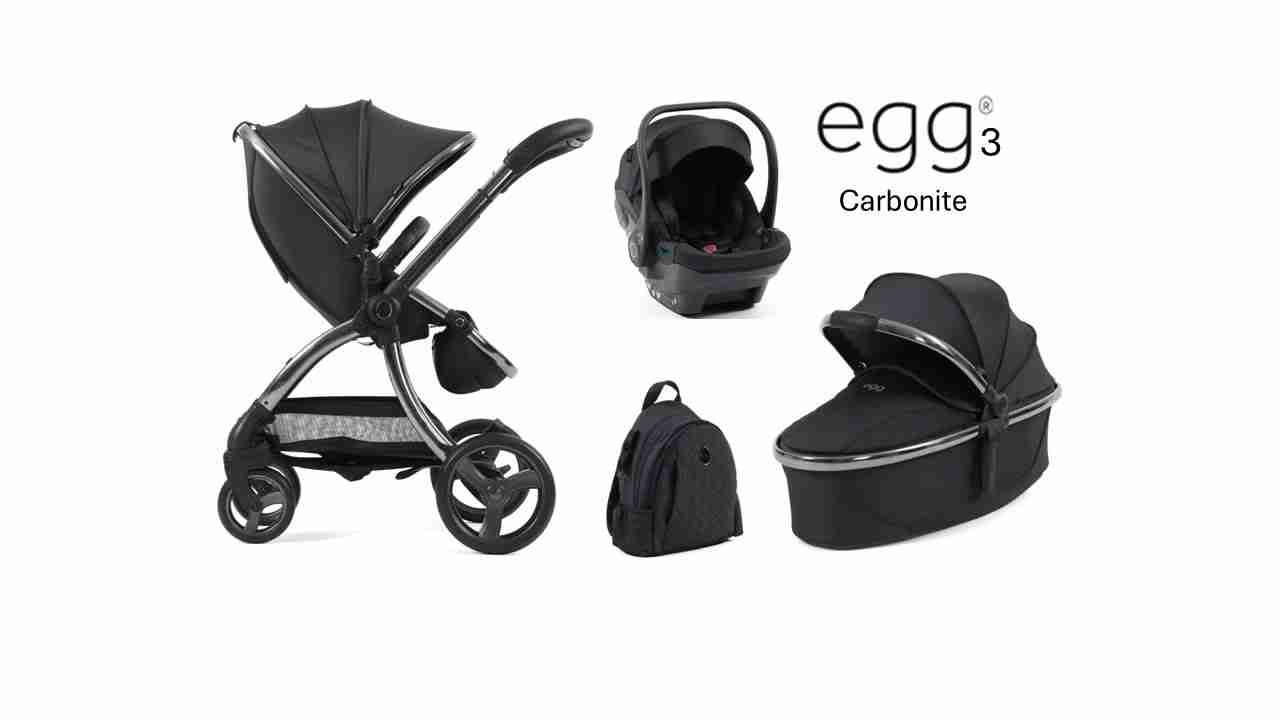Egg 3 Carbonite – Complete 3 In 1 Inc. Isofix