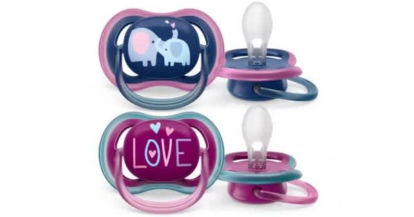 Avent Soother Ultra Air 18m+ Girl Love