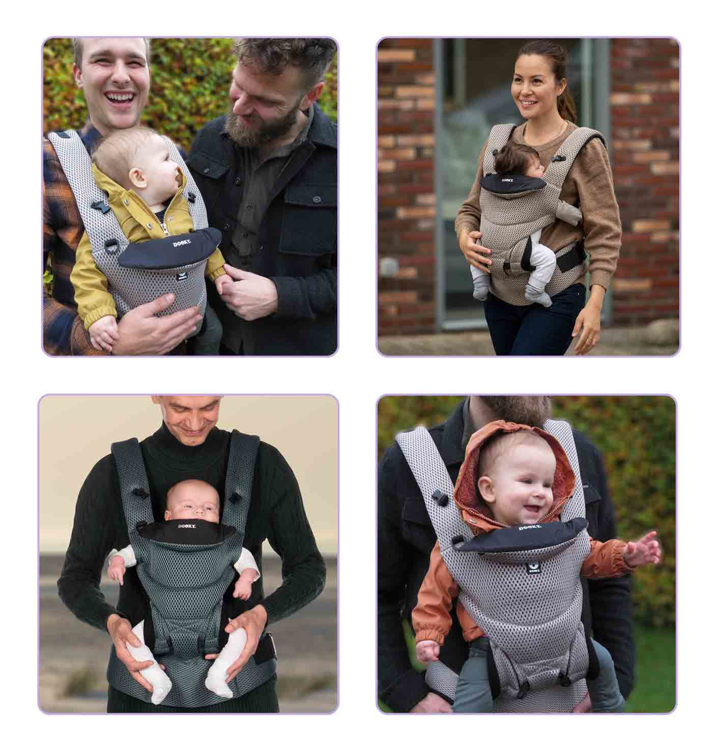 Dooky Carrier Urban Comfort – Black @18%