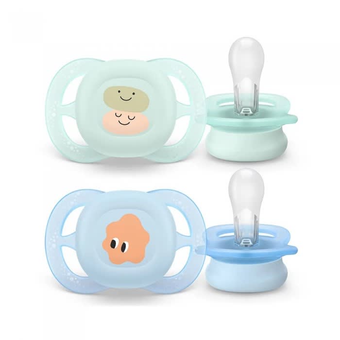Avent Philips Ultra Start Soothers Boy (2pk) 0 – 2m – @18%