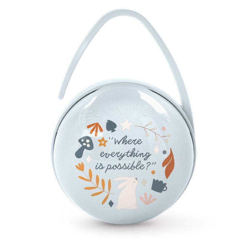 Suavinex Soother Holder Wonderful Light blue