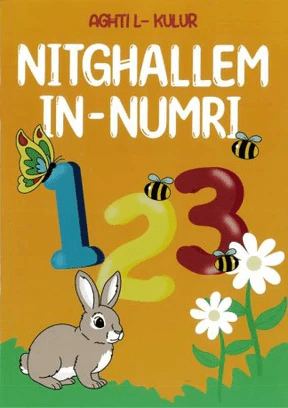 Aghti L-Kulur – Nitghallem In Numri With Free Flash Cards