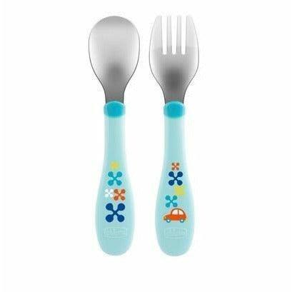 Chicco Metal Cutlery Boy 18m+