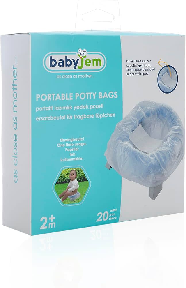 BabyJem Portable Potty Refills – 20pcs