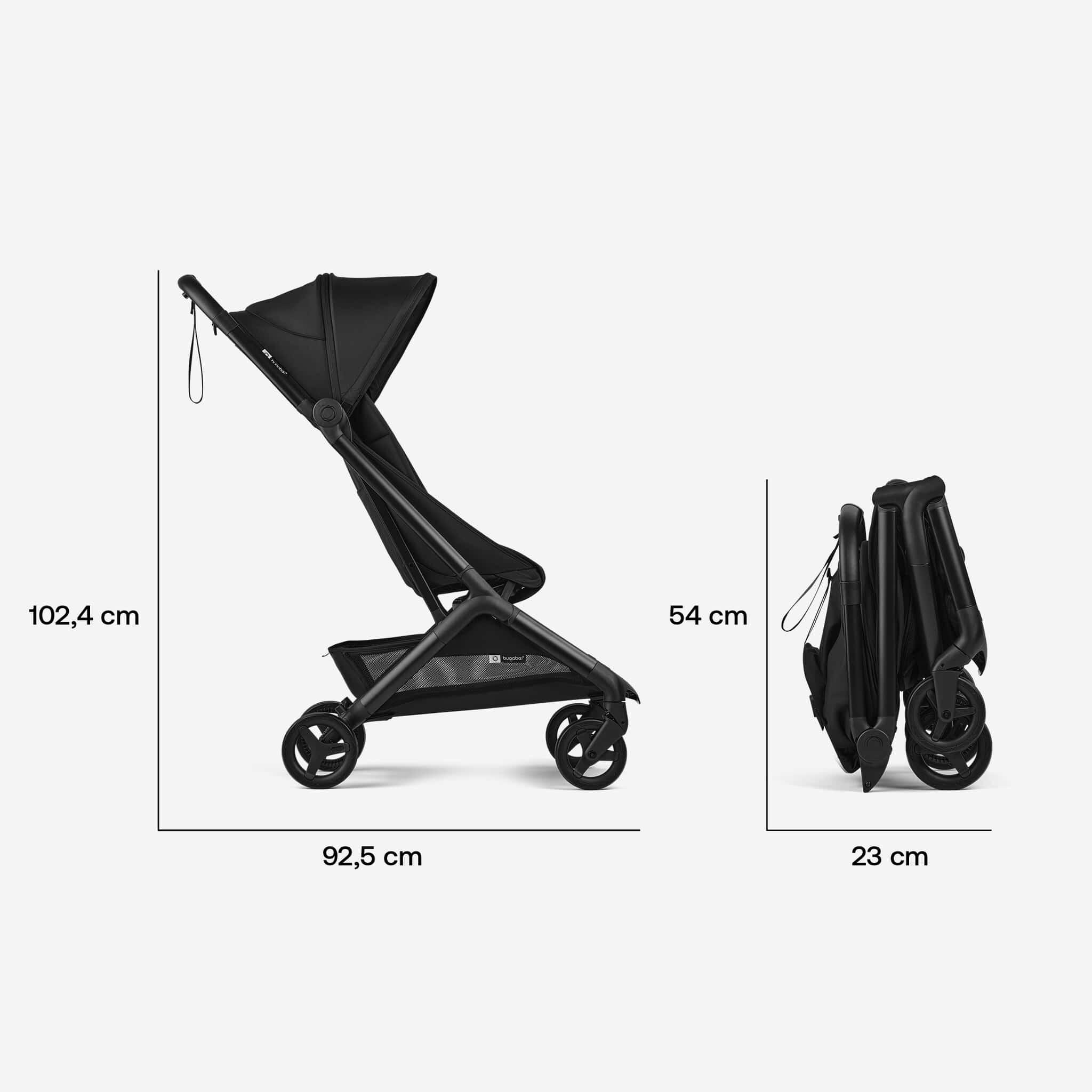 Bugaboo Butterfly 2 Complete – Black/Taupe