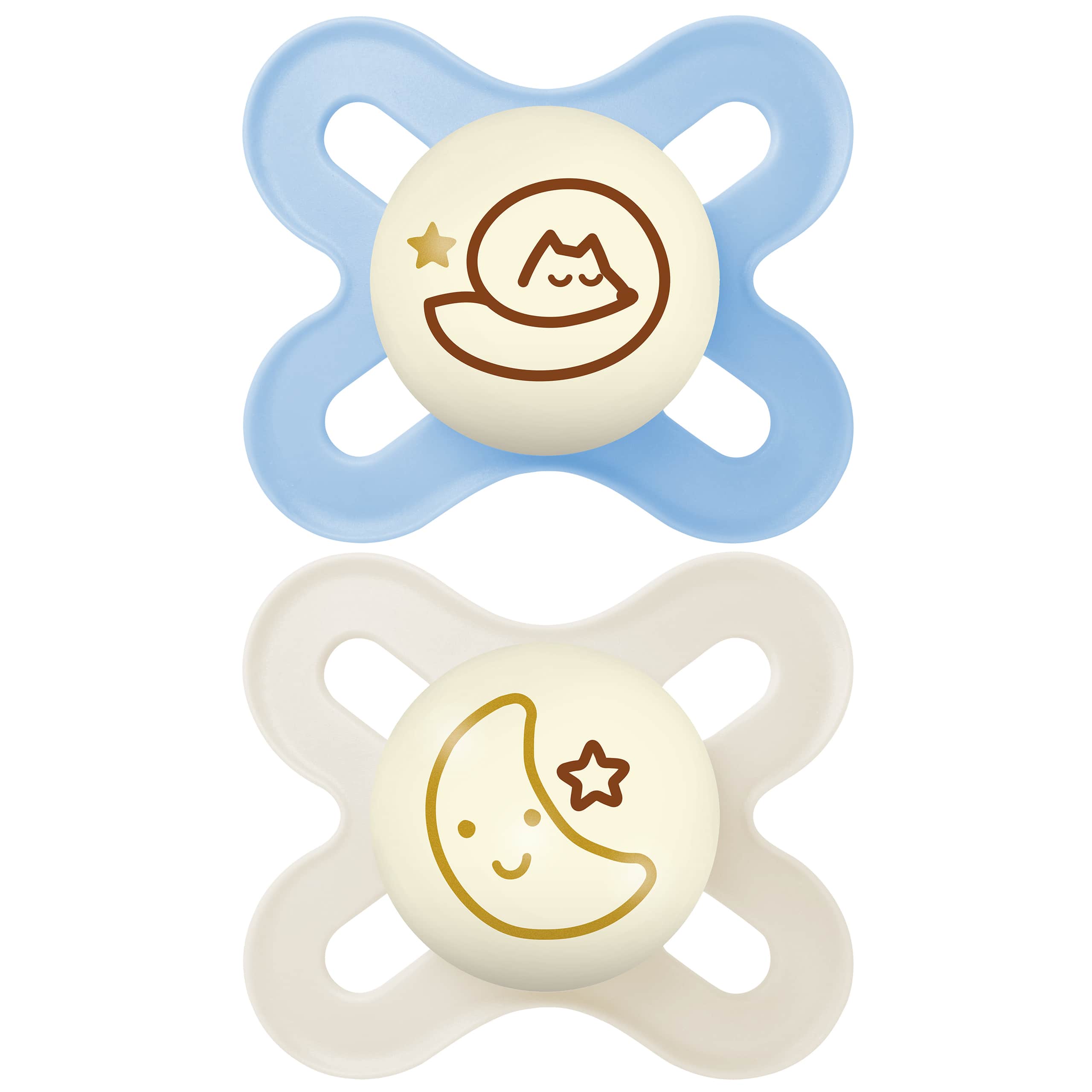 Mam Soother Original Start Night 0 – 2m -2Pk Boy