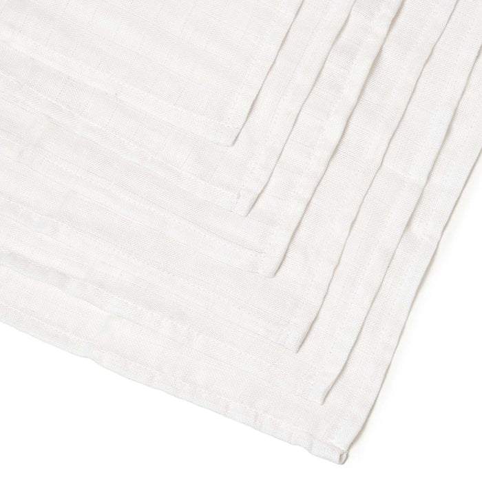 Clair De Lune Muslin Square 30×30 – 6 Pk – White