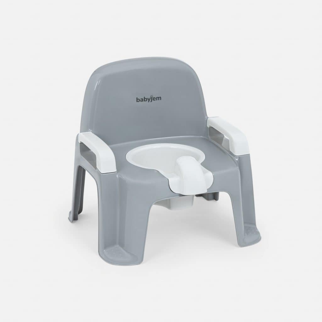 BabyJem Baby Potty Chair – Soft Grey