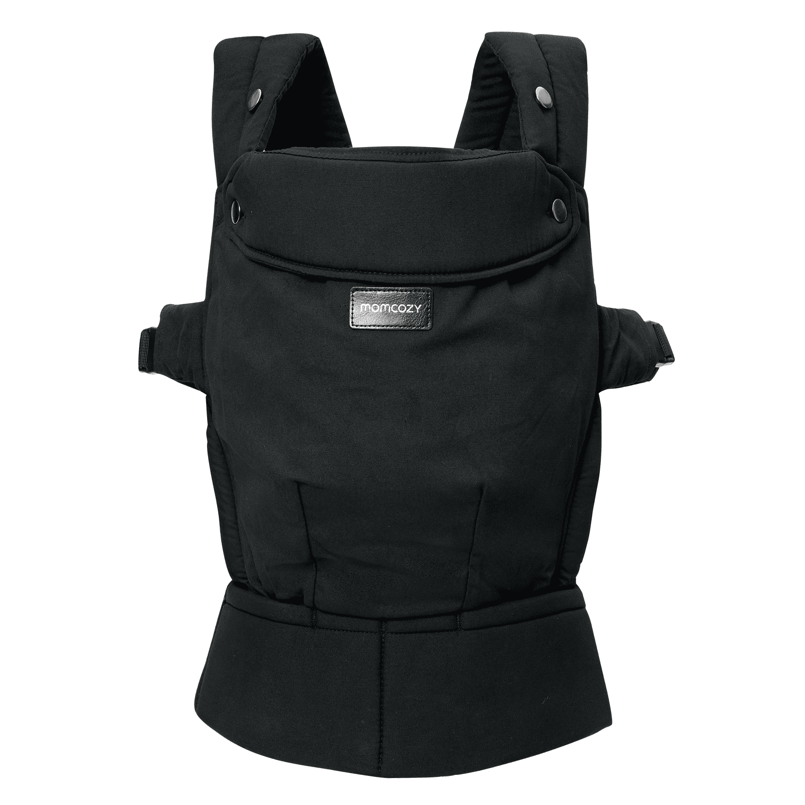 MomCozy Baby Carrier 3m+ Cotton – Black