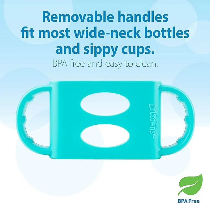 Dr-Browns-Sippy-Bottle-Green-with-handles-5