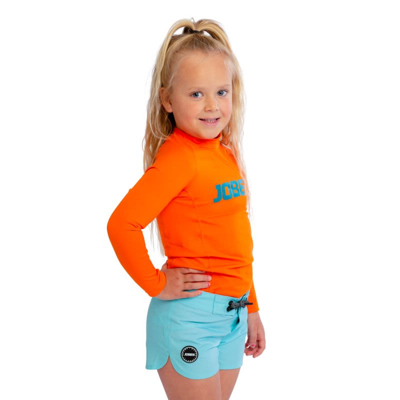 Jobe Rash Guard Longsleeve Youth – Orange 2/4