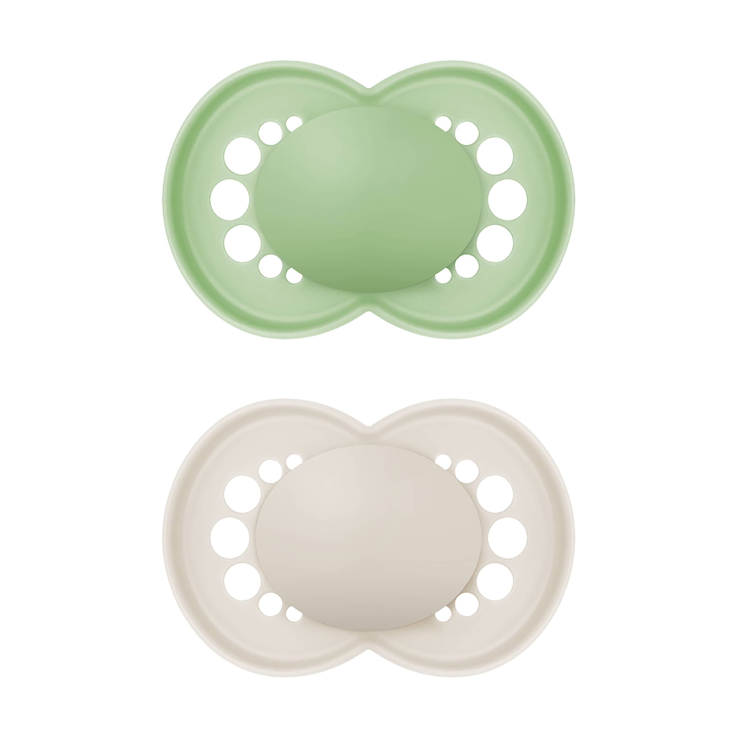 Mam Soother Original 16m – 2Pk Plain Unisex