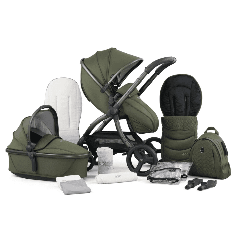 Egg 3 Sage -Complete 3 in 1 inc. Isofix
