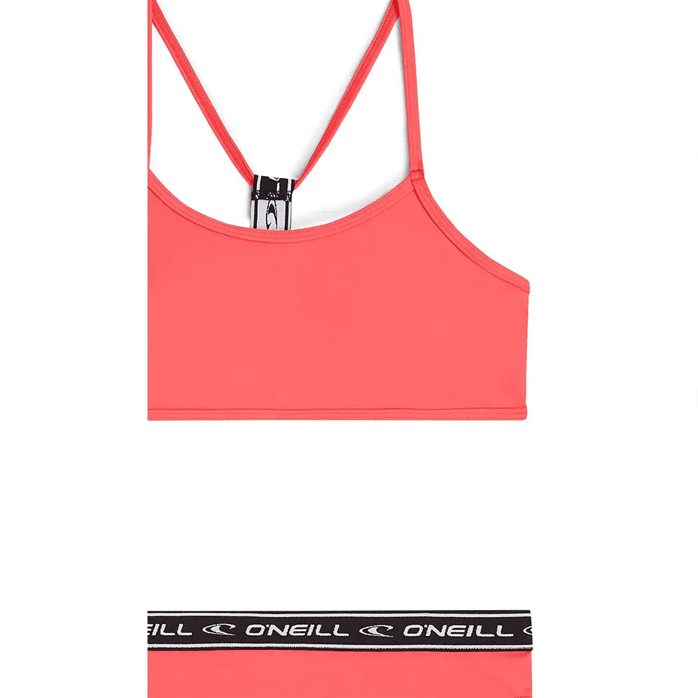 O’Neill Girls Swimwear Sportclub Active Bikini -Georgia Peach (104)
