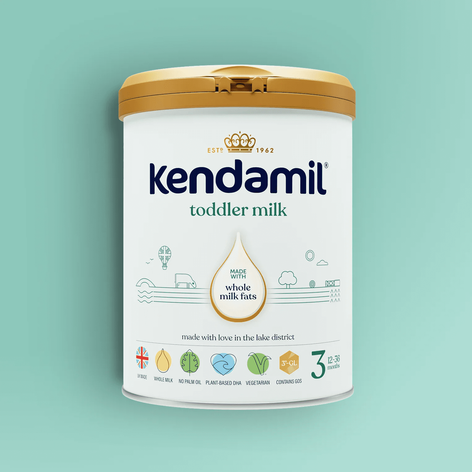 Kendamil Classic Stage 3: Toddler Formula Milk 800g