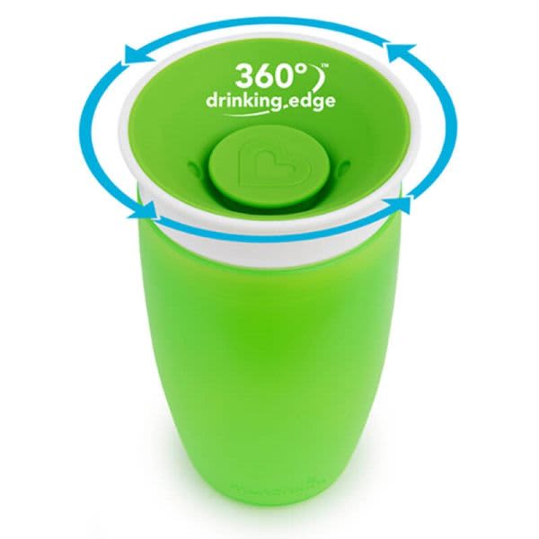 Munchkin Miracle Sippy Cup 12m+- Cup Green