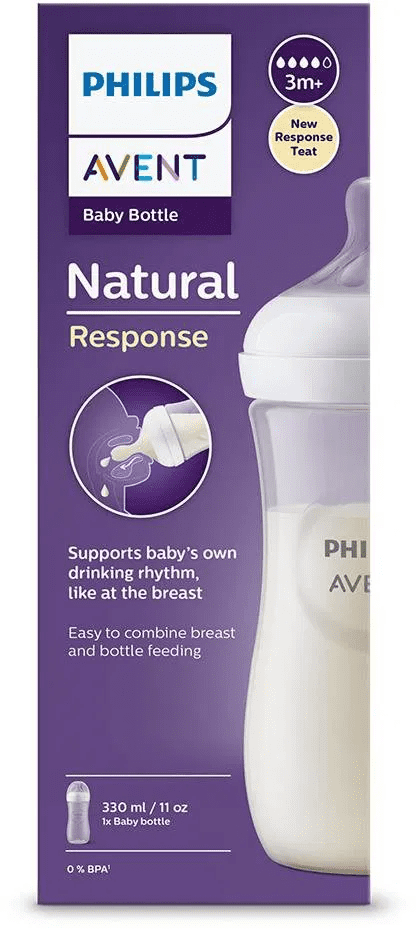 Avent Bottle Natural Response 330Ml – 6M+