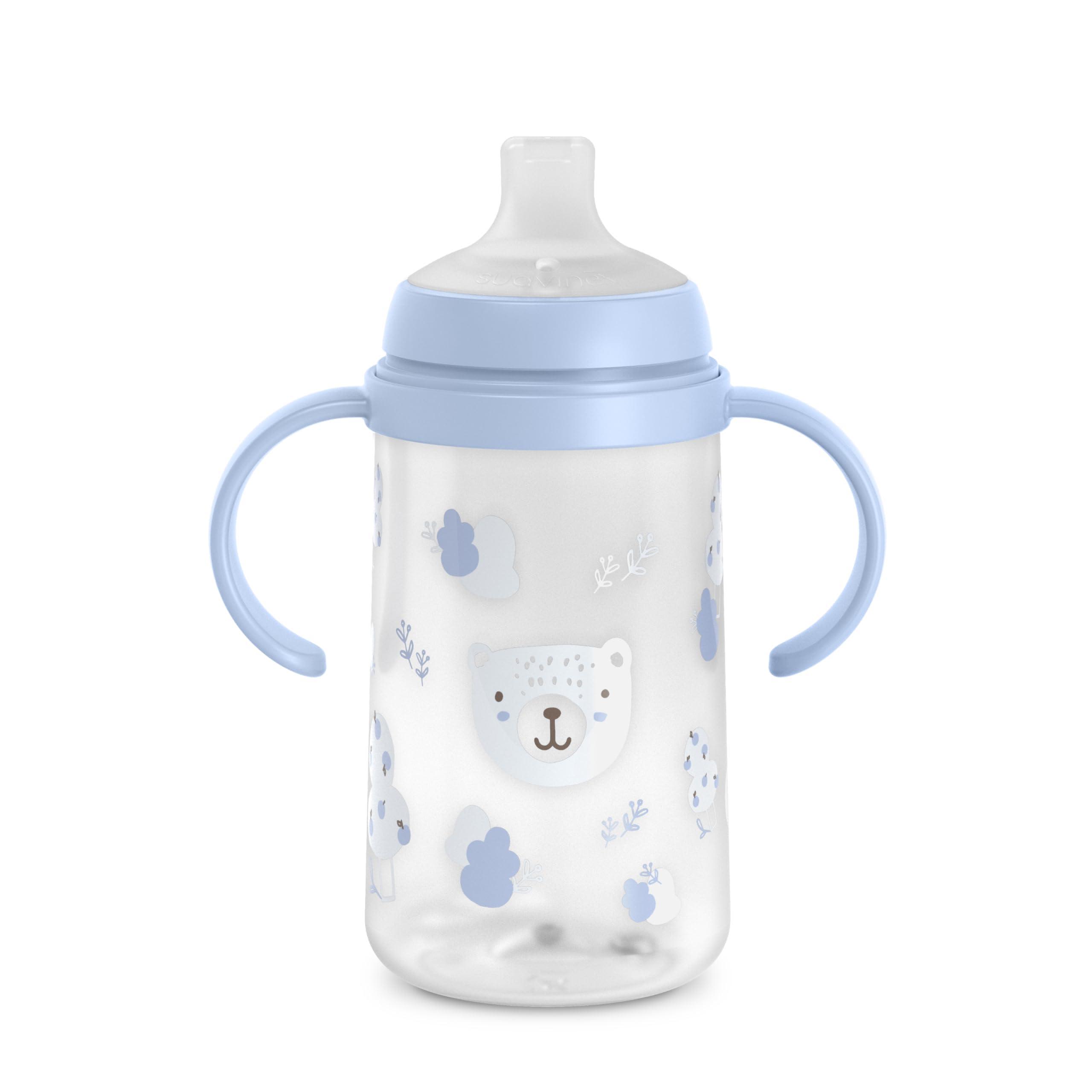 Suavinex Transition Cup with Handles 6m+ : Blue Bear