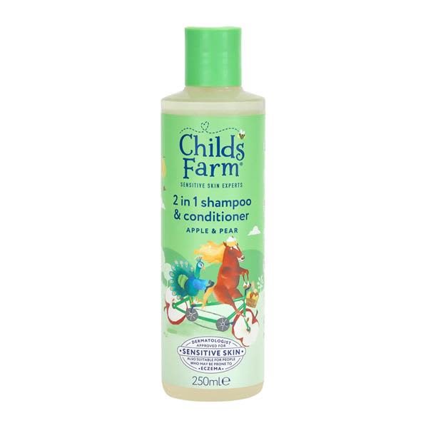 Childs Farm 2 in 1 Shampoo & Conditioner 250ml : Apple & Pear