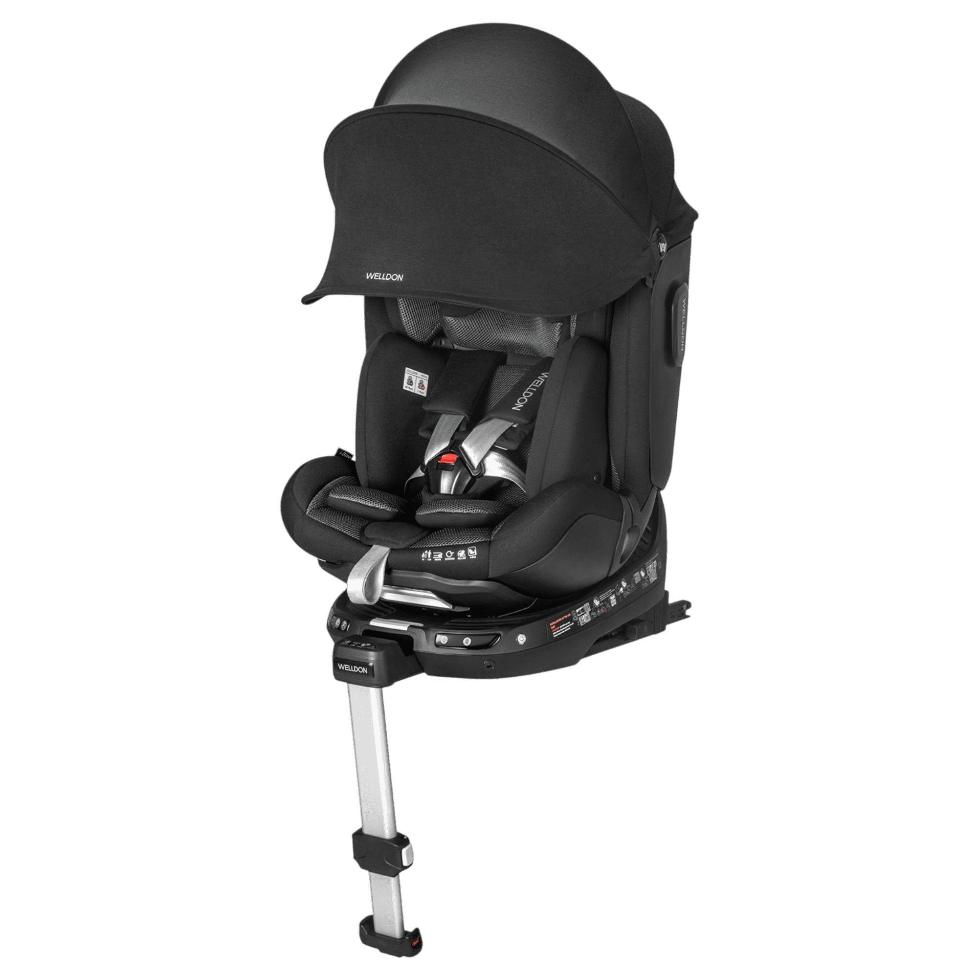Welldon Carseat SMART Rotate 2 : Ebony